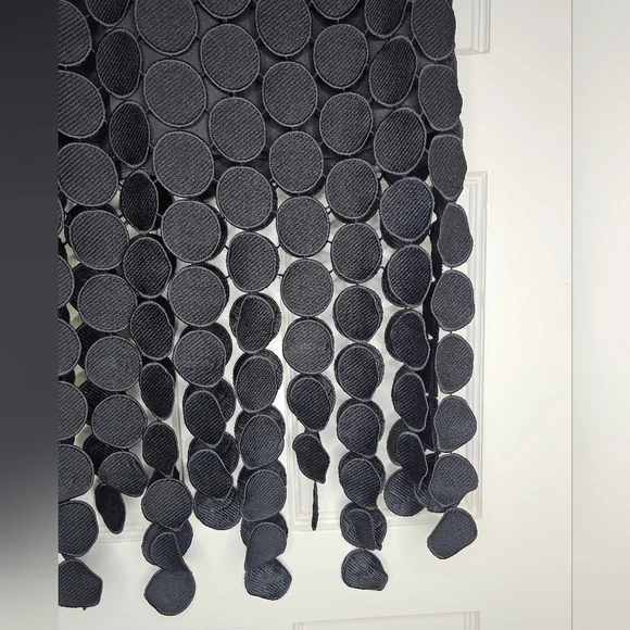 Commense Laser Cut Multi Circle Double Layered Skirt - Picture 3 of 11